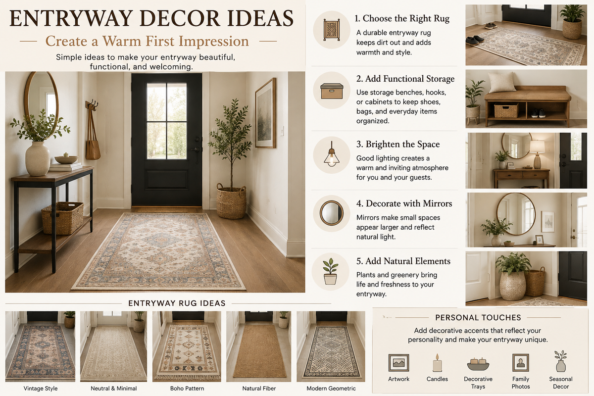 Entryway Decor Ideas: Create a Warm First Impression