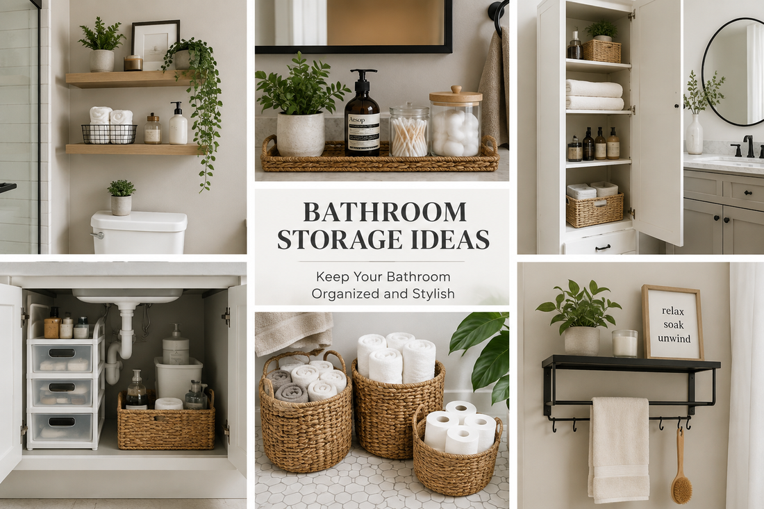 Bathroom Storage Ideas: Keep Your Bathroom Organized and Stylish