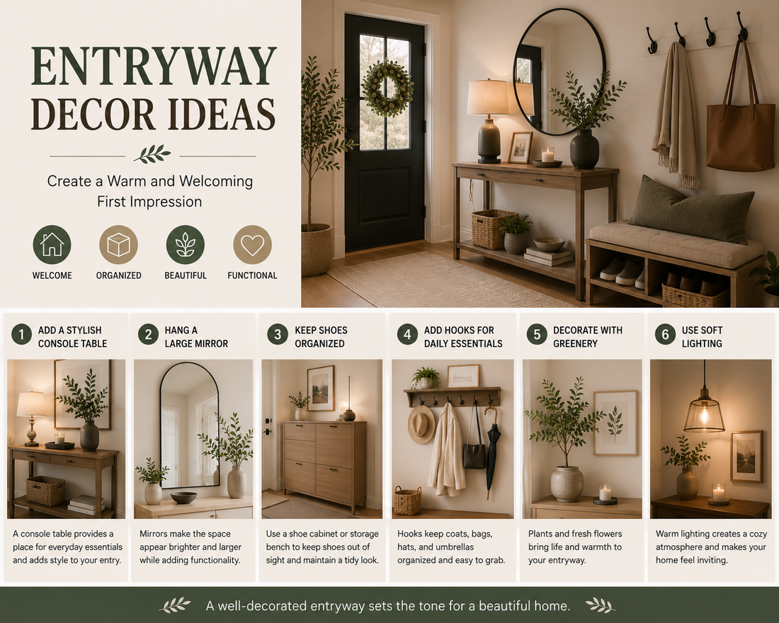 Entryway Decor Ideas: Create a Warm and Welcoming First Impression