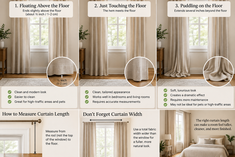 Should Curtains Touch the Floor? A Simple Guide to Getting the Length Right