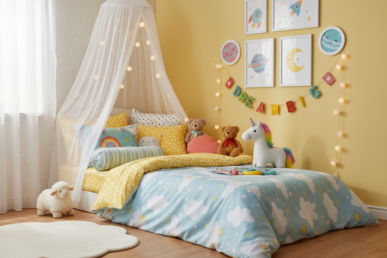 Kids' Room Bedding Decor