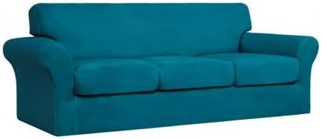 Easy-Going 4 Pieces Stretch Soft Couch Cover - Image 8
