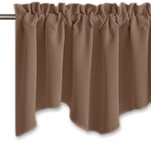 NICETOWN Blackout Valance Window Tier - Image 2