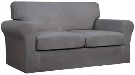 Easy-Going 3 Pieces Stretch Soft Couch Cover - Image 8