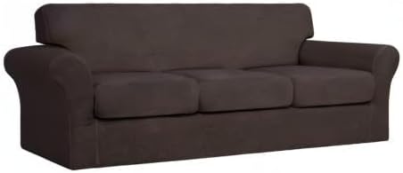 Easy-Going 4 Pieces Stretch Soft Couch Cover - Image 8
