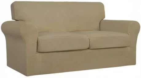Easy-Going 3 Pieces Stretch Soft Couch Cover - Image 9