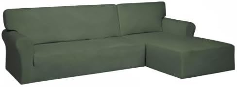 PureFit Super Stretch Sectional Couch Covers - Image 8