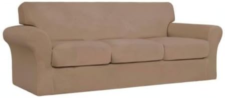 Easy-Going 4 Pieces Stretch Soft Couch Cover - Image 8