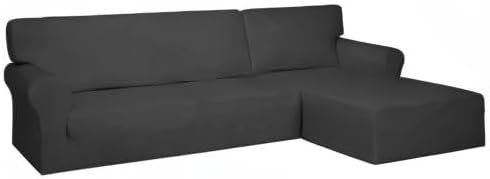PureFit Super Stretch Sectional Couch Covers - Image 8