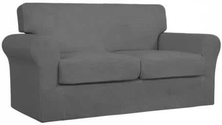 Easy-Going 3 Pieces Stretch Soft Couch Cover - Image 9