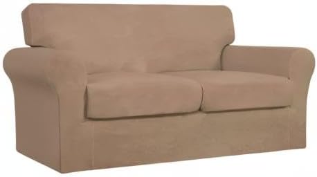 Easy-Going 3 Pieces Stretch Soft Couch Cover - Image 8