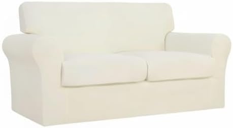 Easy-Going 3 Pieces Stretch Soft Couch Cover - Image 8