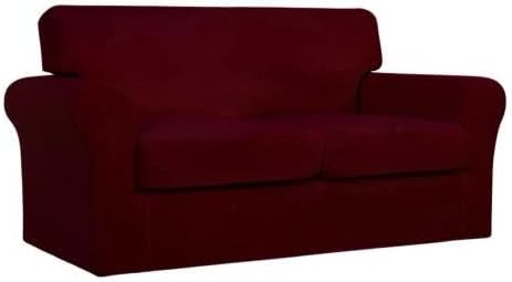 Easy-Going 3 Pieces Stretch Soft Couch Cover - Image 8