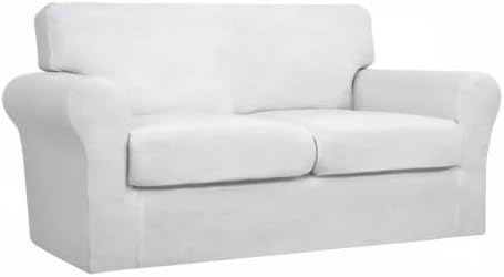 Easy-Going 3 Pieces Stretch Soft Couch Cover - Image 8