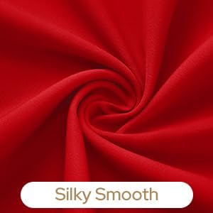 HOMEIDEAS Christmas Non-See-Through Red Privacy Sheer Kitchen Curtains - Image 7