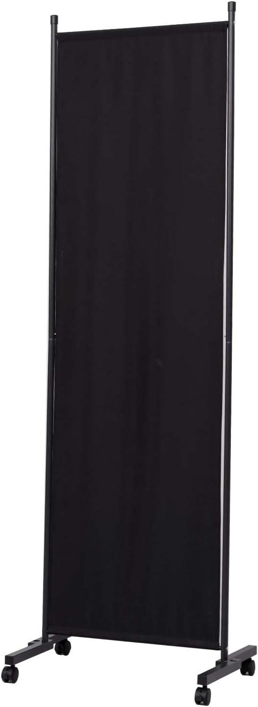 Room Divider Portable Partition Room Dividers and Folding Privacy Screens by HOMSCREENER