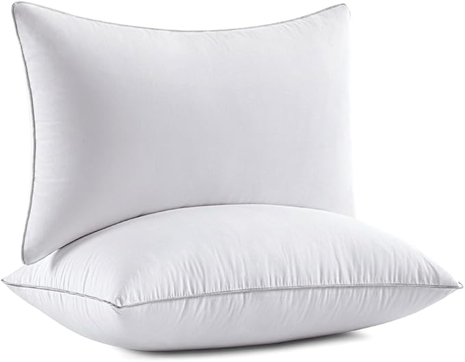 MIULEE Queen Bed Pillows 20 x 30 Pillow Inserts -Decorative Throw Pillow Inserts by MIULEE