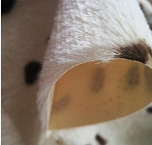 Cut Cow Print Rug 3.6x2.5 Feet Faux Cow Hide Rug Animal Printed Area Rug Nice - Image 5