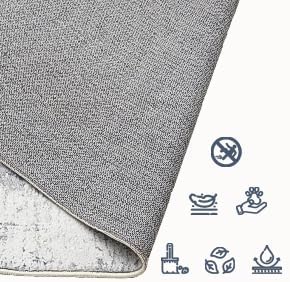 Area Rug 4×6, Vintage Boho Rug, Ultra-Soft Low Pile, Non Slip, Stain Resistant - Image 4