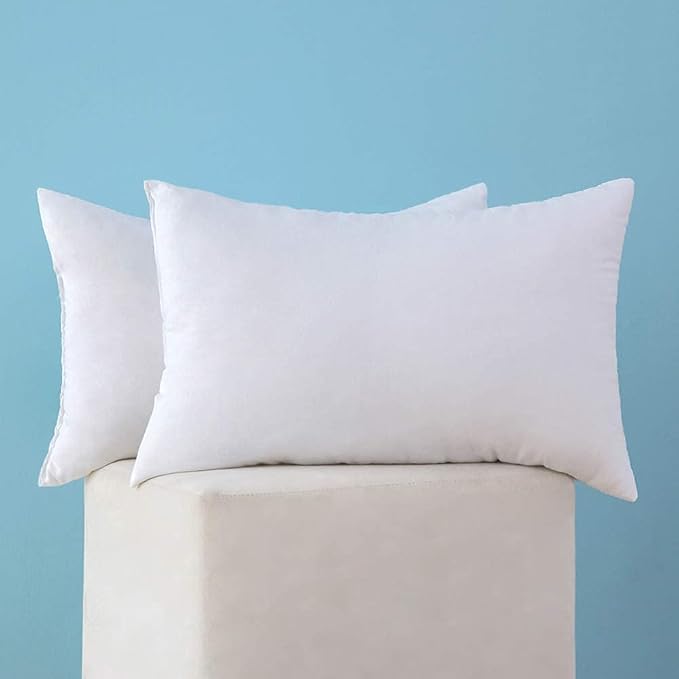 MIULEE Set of 2 Throw Pillow Inserts Premium Pillow Stuffer Square Form - Image 9