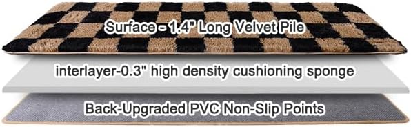 Fluffy Area Rugs for Living Room, Soft Shaggy Carpets for Living Room, Upgrade - Image 7
