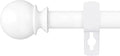 Curtain Rods for Windows 48 to 84 or 88 Inches Max by Poskena