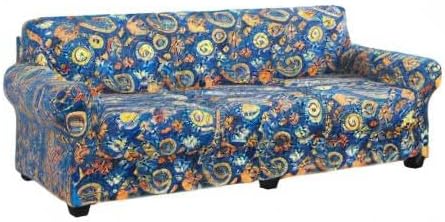 hyha Couch Cover, Floral Pattern, 4 Pieces, Sofa Slipcovers, - Image 9