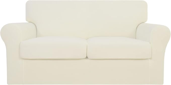 Easy-Going 3 Pieces Stretch Soft Couch Cover by Easy-Going