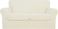 Easy-Going 3 Pieces Stretch Soft Couch Cover by Easy-Going