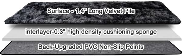Shaggy Soft Fluffy Rug Plush Rugs Non-Slip Indoor Floor Carpet - Image 6