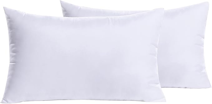 MIULEE Set of 2 Throw Pillow Inserts Premium Pillow Stuffer Square Form by MIULEE