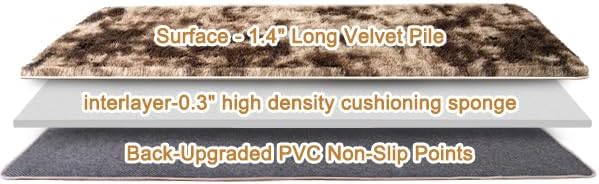 Shaggy Rugs Fluffy Rug, Plush Area Rugs - Image 6