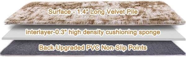 Fluffy Area Rugs for Living Room, Soft Shaggy Carpets for Living Room, Upgrade - Image 6