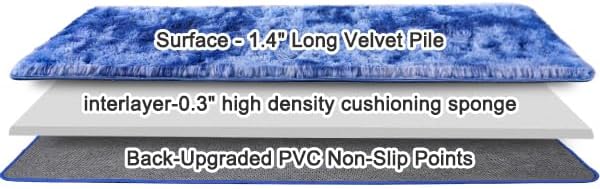 Plush Rugs for Living Room, Soft Shaggy Carpets for Living Room, Upgrade - Image 6