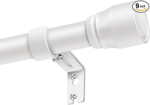 1” Diameter Curtain Rods Itself is 30 to 144 inch 1 Pack Fit 30-142 inch by Unknown
