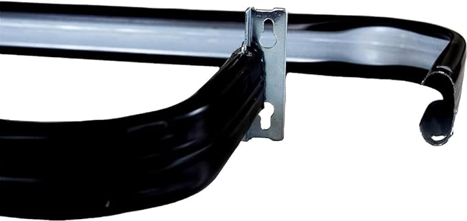 Blu-Pier Tech Heavy Duty Single Rod, Lock Seam Curtain Rod 18 to 28-Inch - Image 4