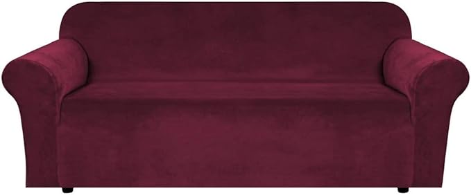 H.VERSAILTEX Stretch Velvet Sofa Covers by HVERSAILTEX