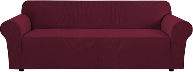 H.VERSAILTEX Stretch Oversized Sofa Cover 1 Piece Sofa Slipcovers by HVERSAILTEX