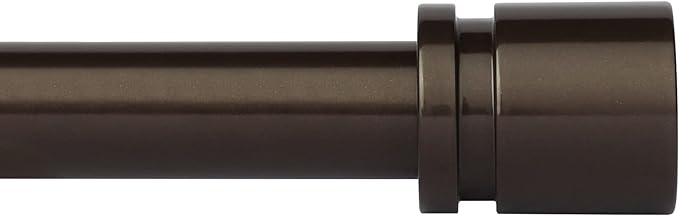 Byondeth Curtain Rods for Windows 16 to 144 Inches Adjustable Length 1 Inch by Byondeth
