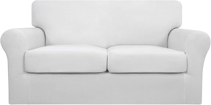 Easy-Going 3 Pieces Stretch Soft Couch Cover by Easy-Going