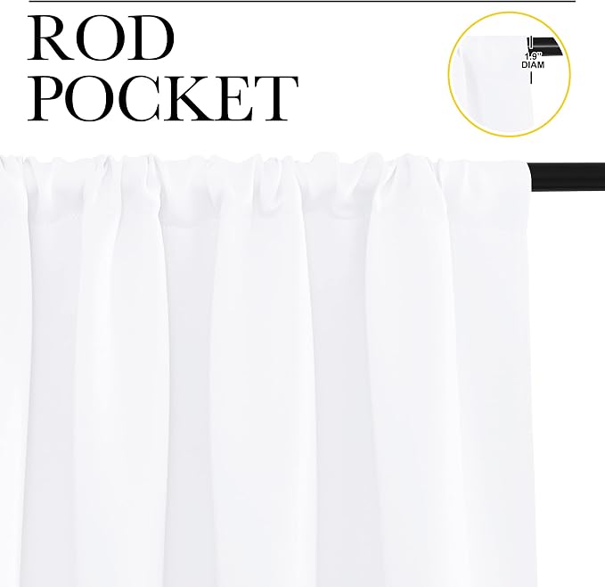NICETOWN RV Curtains for Camper Windows, Home Decoration Light Filtering Drapes - Image 3