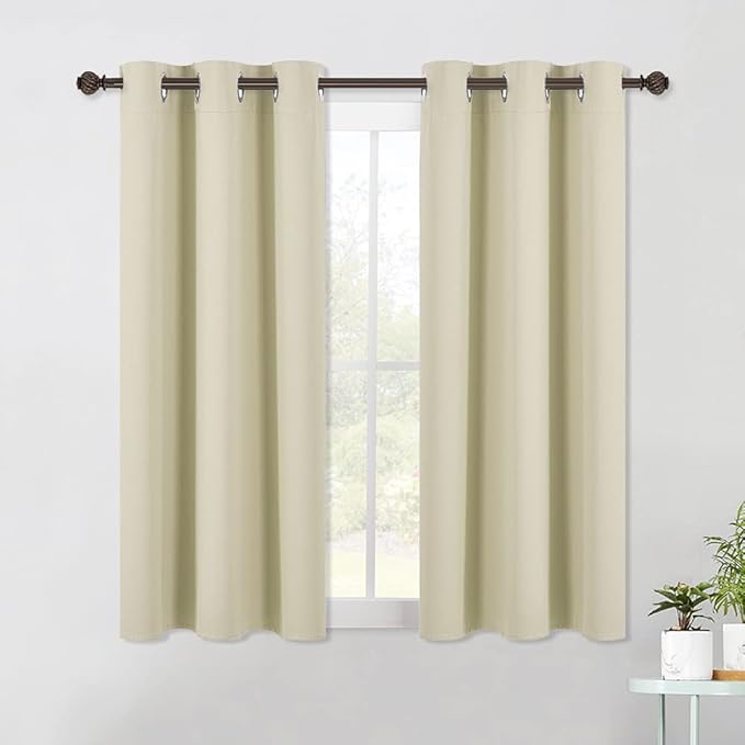 NICETOWN Room Darkening Draperies Window Curtain Panels, Thermal Insulated by NICETOWN