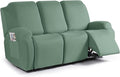 TAOCOCO Recliner Sofa Slipcover, 3 Pieces Polyester Fabric Stretch Sofa Covers by TAOCOCO