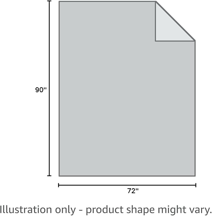 Utopia Bedding Cool Grey 100% Cotton Waffle Blanket 300 GSM Soft Lightweight - Image 9