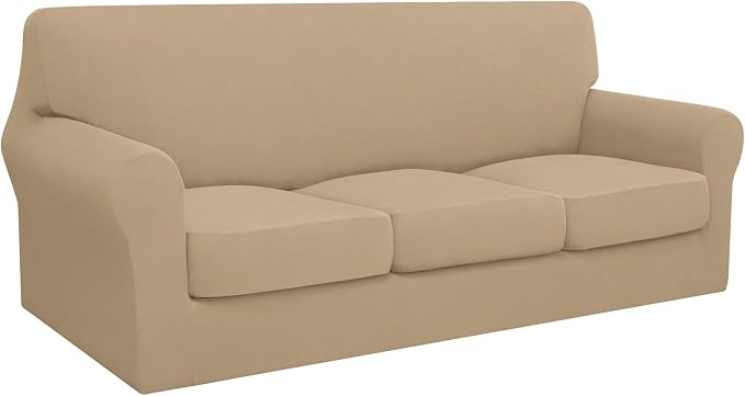 Easy-Going 4 Pieces Oversized Stretch Soft Couch Cover by Easy-Going