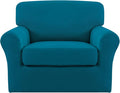 Easy-Going 2 Pieces Microfiber Stretch Chair Slipcover – Spandex Soft Fitted by Easy-Going