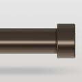 Bronze Curtain Rods for Windows 36 to 176 Inch, Size:36-176 Inch by VOIIYCurtainRods