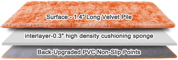 Fluffy Area Rugs for Living Room, Soft Shaggy Carpets for Living Room, Upgrade - Image 7