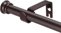 Standard Decorative Window Curtain Rods 30 to 45 Inch, 5/8 Inch Diameter Small by Alskarhem