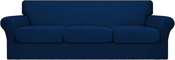Easy-Going 4 Pieces Oversized Stretch Soft Couch Cover by Easy-Going